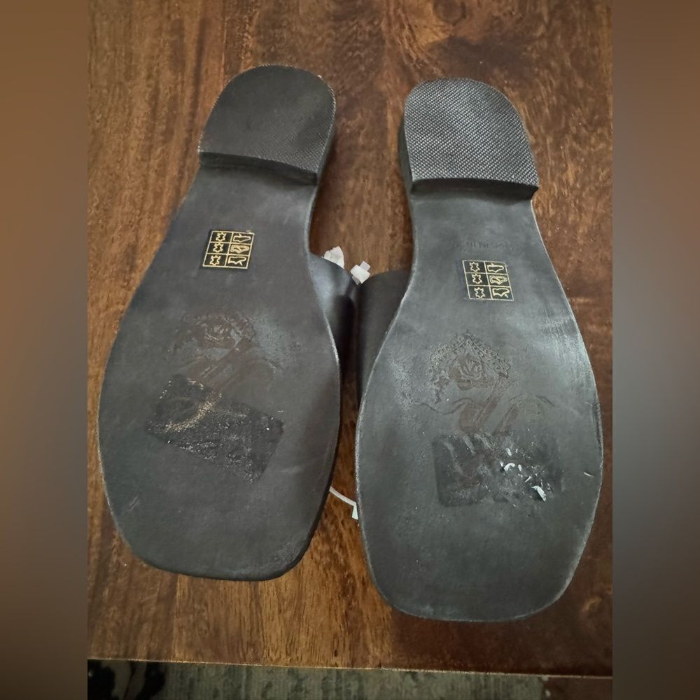 Free People Verona Leather Slide Sandals - Picture 5 of 5